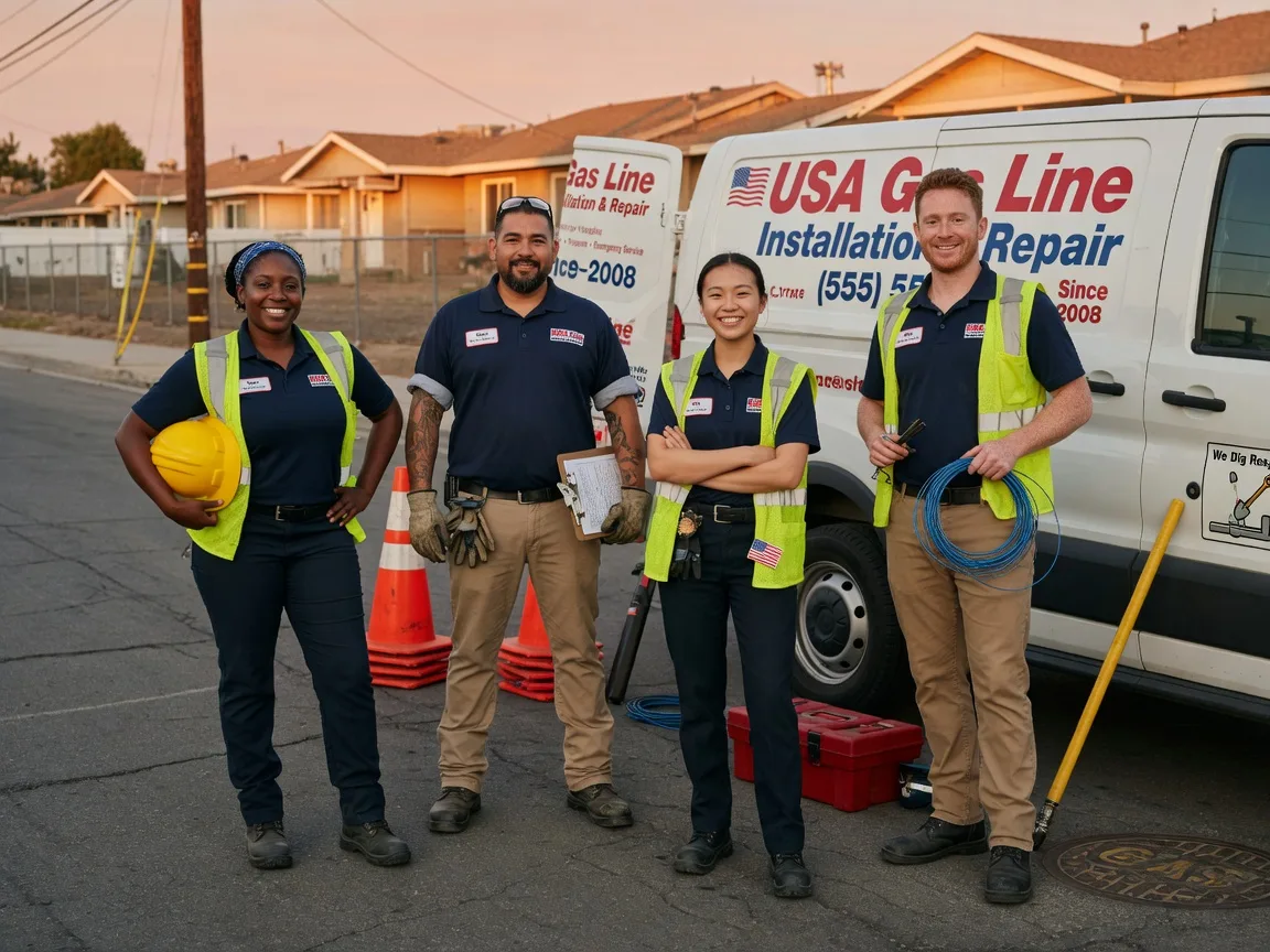 Gas Line Installation company in Alma, AR